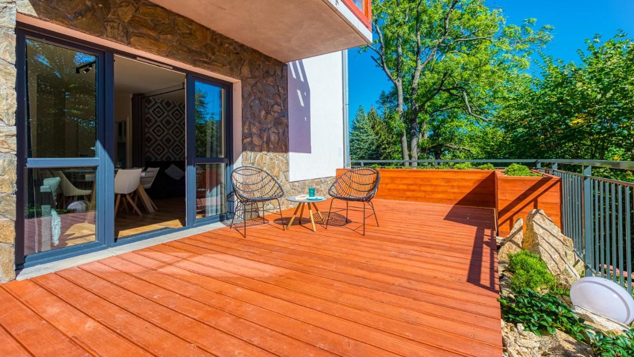 Apartament Garden Z Sauna Holiday Mountain Residence - 5D Apartamenty Сверадув-Здруй Экстерьер фото